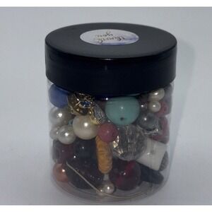 Mixed Beads Lot 3.7oz Variety Of Colors And Sizes